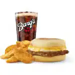 Sausage, Egg & Cheese English Muffin Combo