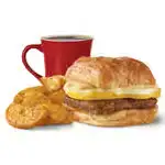 Sausage, Egg & Swiss Croissant Combo