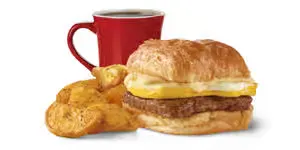 Sausage, Egg & Swiss Croissant Combo