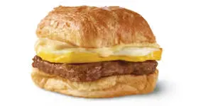 Sausage, Egg & Swiss Croissant
